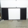 White Enclosed Egan White Board w Tack Surfaces